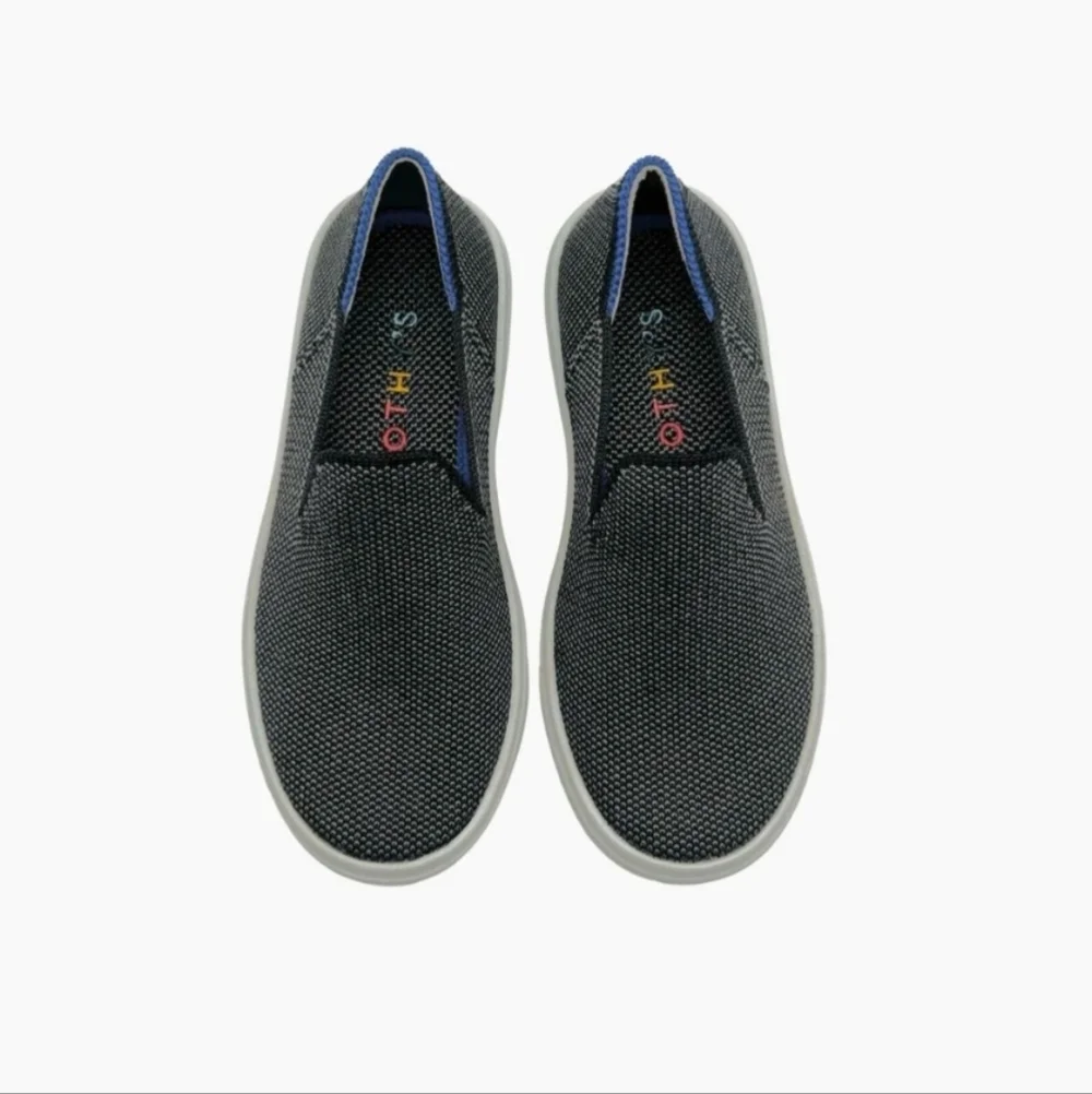 Rothy's Rothys Kids Sneakers Slip On Gray Size 3 Rainbow